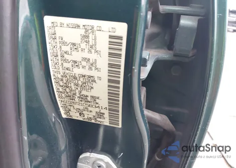 2001 Nissan Xterra Xe-V6 z USA, uszkodzony, nr VIN 5N1ED28T21C583414